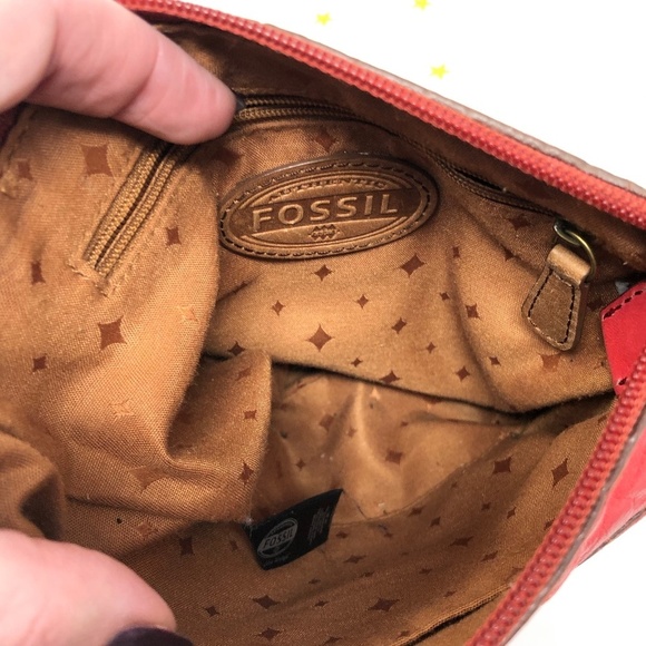 Fossil Long Live Vintage Melon Crossbody Bag - Picture 7 of 8